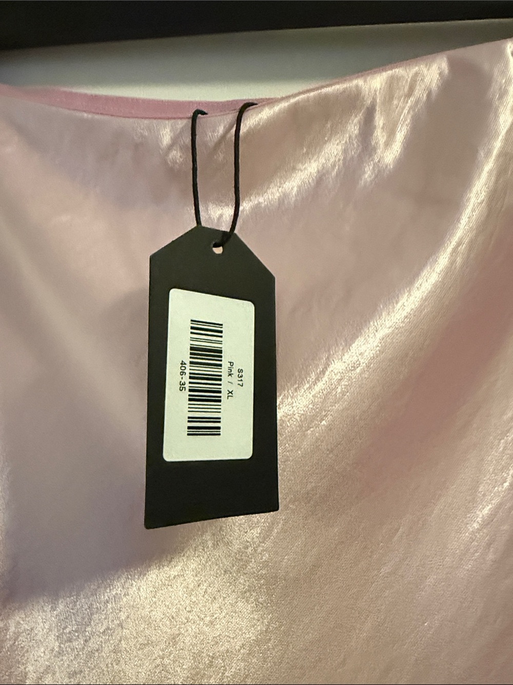 Aleeza Paris - Shimmer Slip Maxi Skirt Pink - Picture 3 of 4